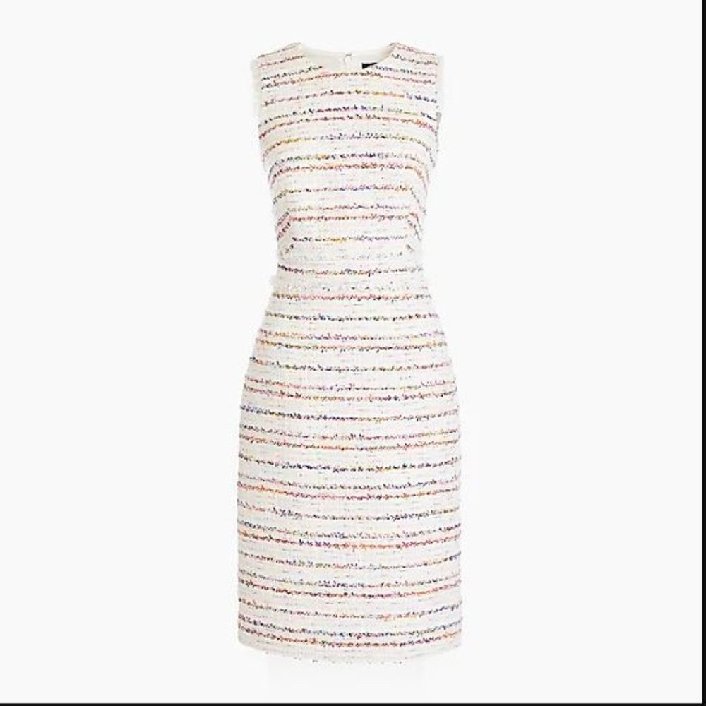 J. Crew tweed sheath dress